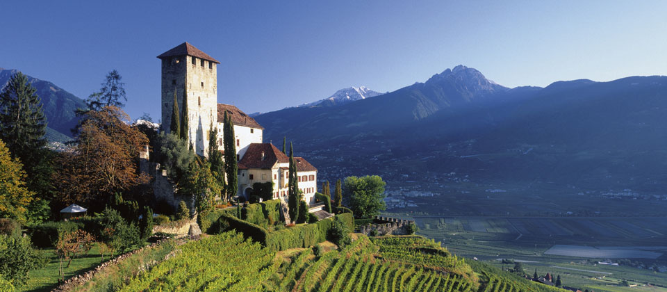 Lust auf Italien: Reise, Südtirol, Schloss Lebenberg, Tscherms