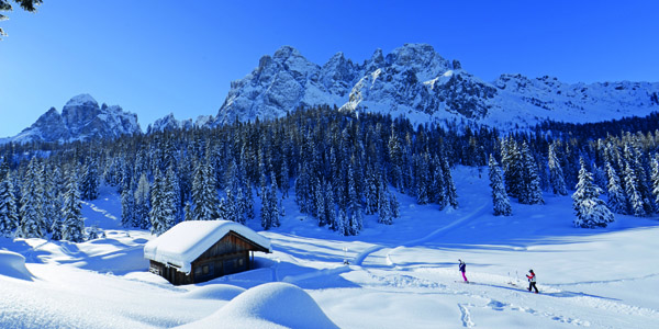 Lust auf Italien, Reisen, Südtirol, Sextner Dolomiten, Winter, Landschaft