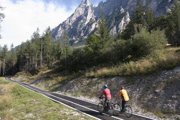 Radfahren von München nach Venetien