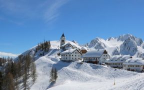 Beitragsbild Tarvisio Friaul Julisch Venetien Winter Ski