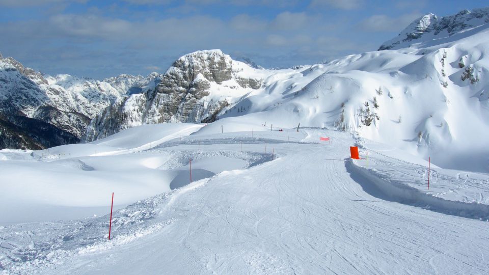 Fließtext 1 Sella Nevea Friaul Julisch Venetien Winter Ski