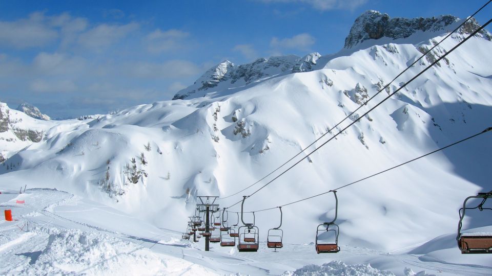 Fließtext 2 Sella Nevea Friaul Julisch Venetien Winter Ski