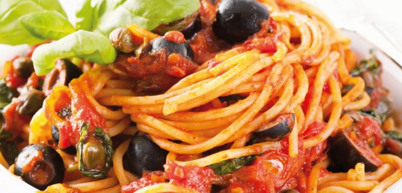 Spaghetti alla puttanesca Beitragsbild