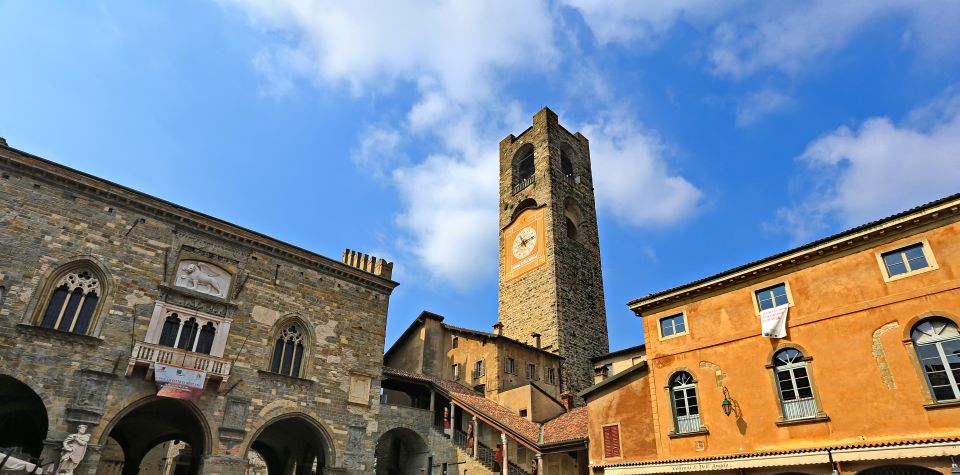 Fließtext 1 Die Piazza Vecchia in Bergamo Lombardei