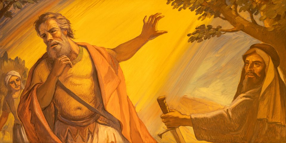In der Kapelle erscheint Paulus im Gemälde mit Thomas von Aquin, ein kraftvolles Bild theologischer Inspiration.