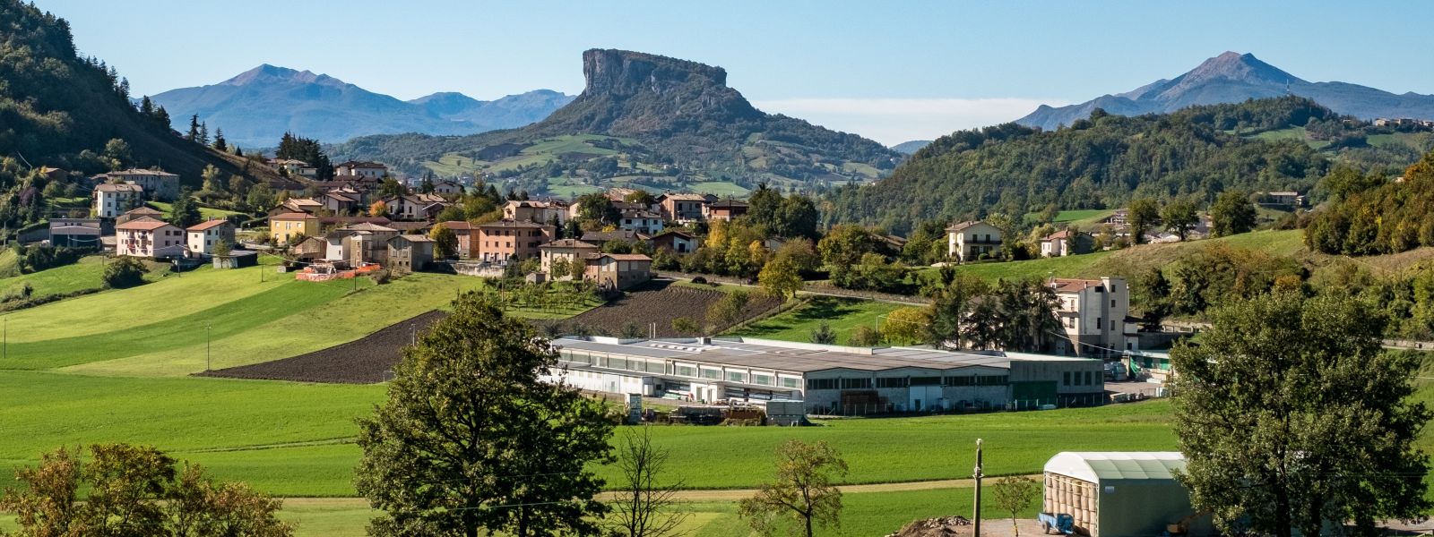 Die Provinz Reggio Emilia erstreckt sich zwischen der Po-Ebene und den Höhen des Apennins.