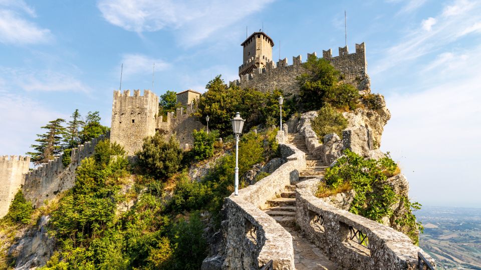 Monte Titano: Auch wenn man sich etwas bergauf quälen muß, die Mühe lohnt sich wirklich.