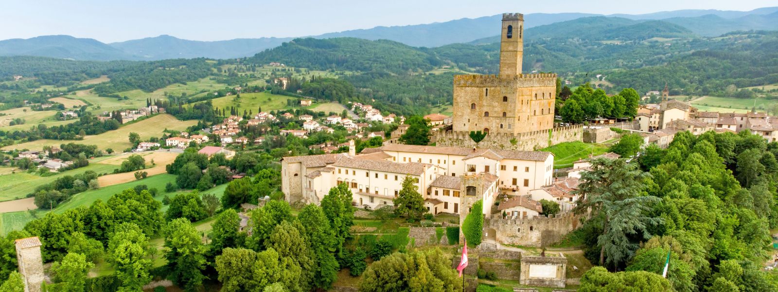 Die Provinz im Osten der Toskana bietet herrliche Landschaften.