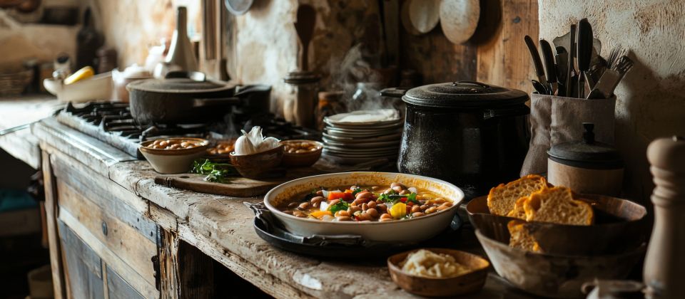 Ribollita ist eine der bekanntesten toskanischen Suppen und verbindet bäuerliche Einfachheit mit viel Aroma und Wärme pur.