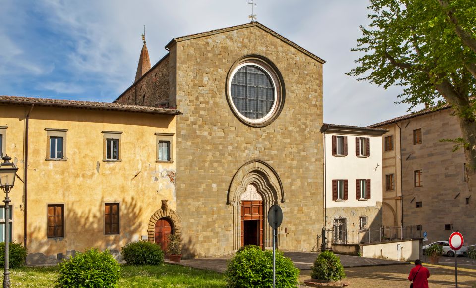 Die Architektur der Altstadt von Sansepolcro zeigt das historisch gewachsene Stadtbild dieser toskanischen Stadt.