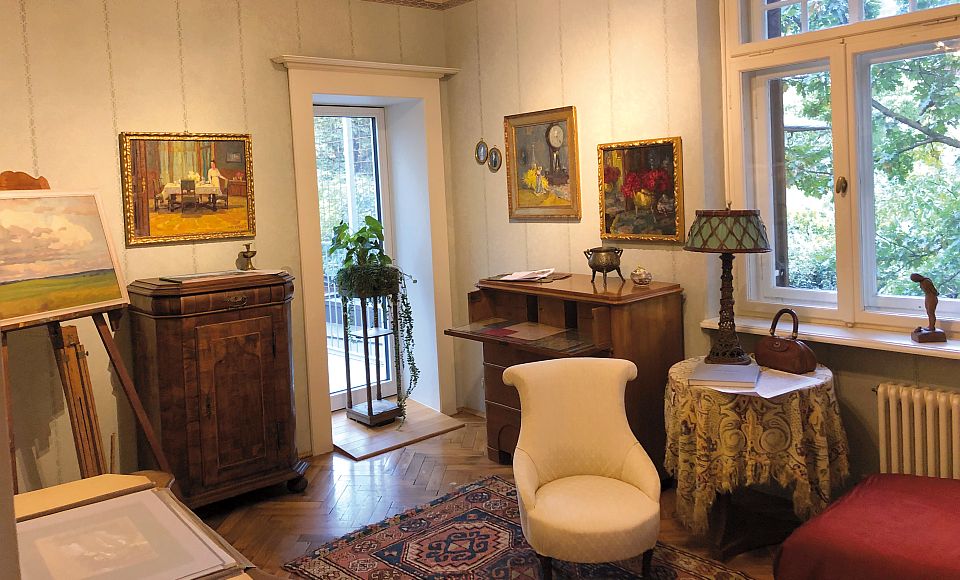 Die Villa Freischütz gewährt mit originaler Einrichtung faszinierende Einblicke in das Meraner Leben vergangener Zeiten.