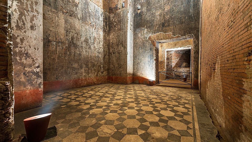 Die erhaltenen Räume der Domus Aurea geben einen faszinierenden Einblick in die einst prachtvolle Palastwelt Kaiser Neros.