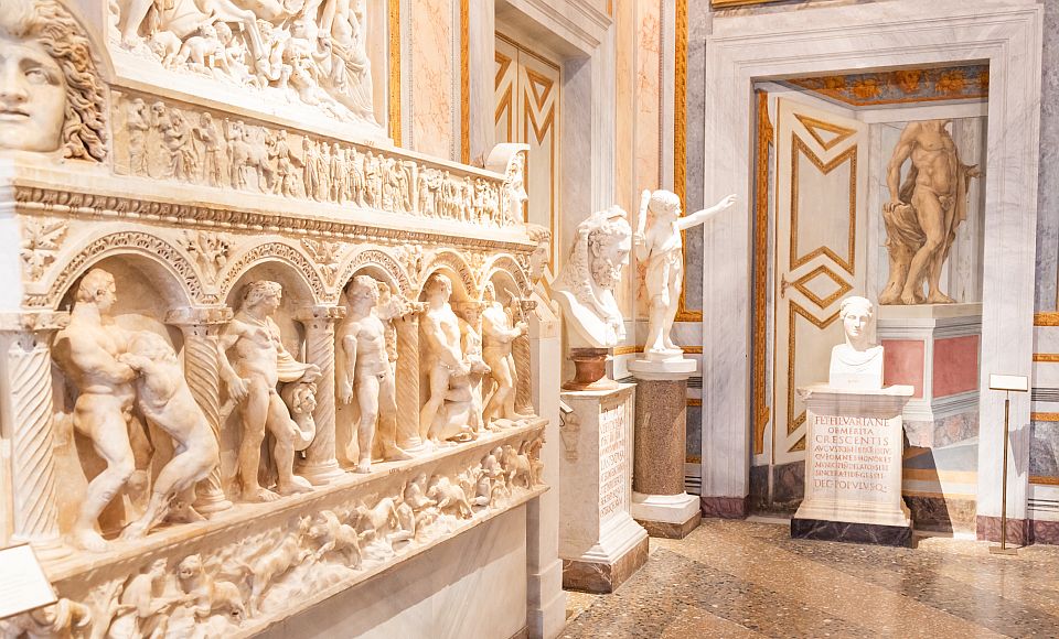 Meisterhafte Skulpturen von Bernini und Canova zählen zu den großen Höhepunkten der weltberühmten Sammlung der Galleria Borghese.