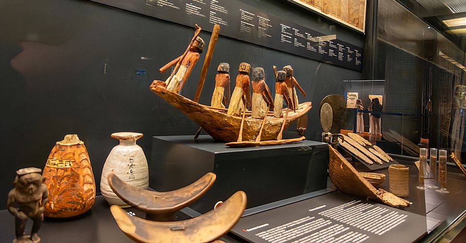 Statuen, Sarkophage und Mumien erzählen im Museo Gregoriano Egizio von der Kultur am Nil.