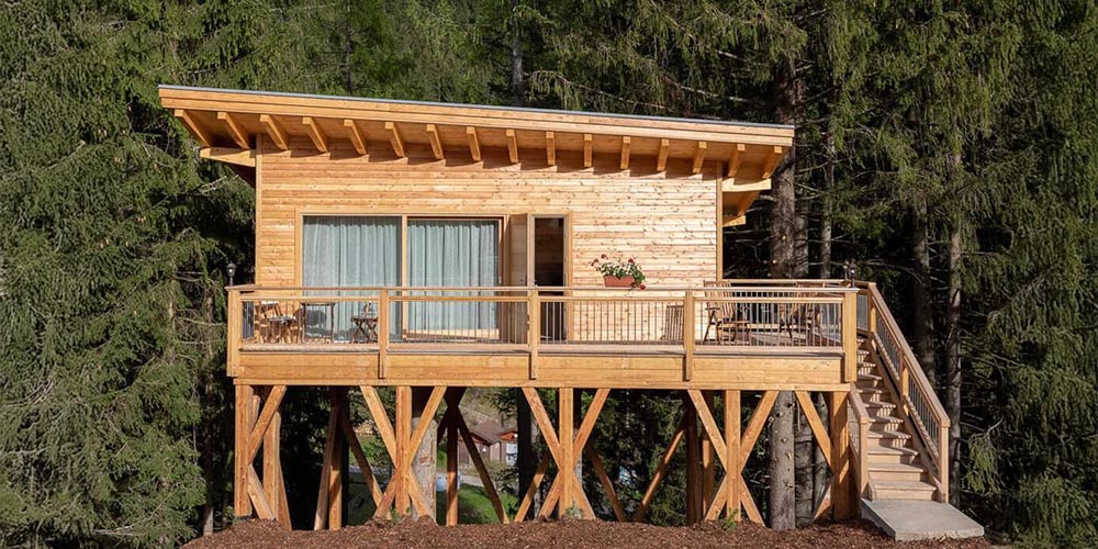 Bioagrarbetrieb und Eco-Green Haus Fiores - Baumhaus